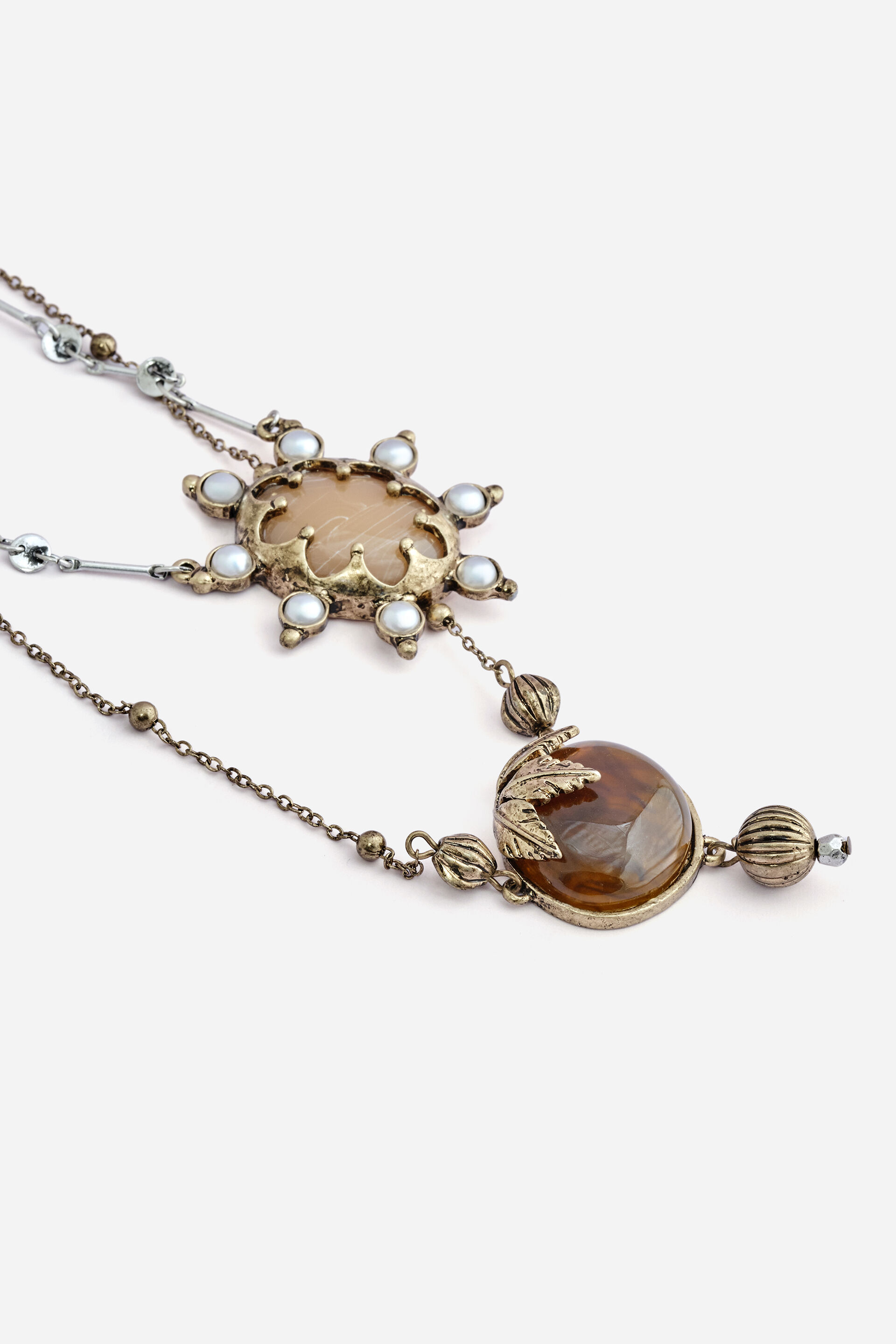 Heliora Charm Layered Necklace, , image 2